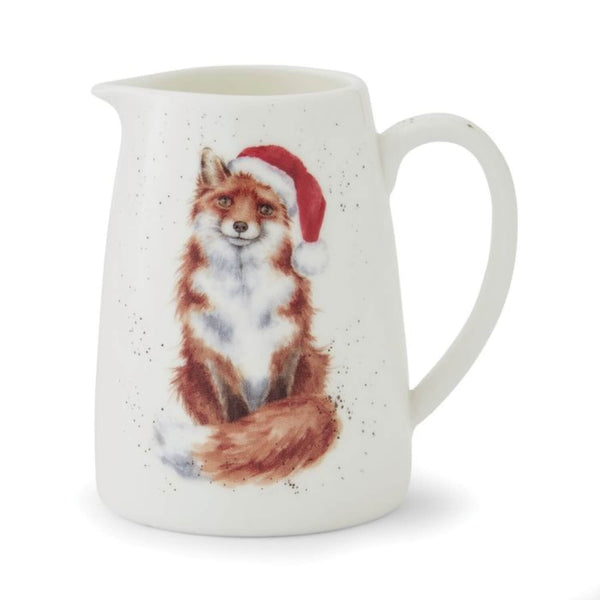 Wrendale Designs by Hannah Dale Christmas Posy Jug - Festive Fox