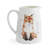 Wrendale Designs by Hannah Dale Fine China Posy Jug - Contemplation - Fox