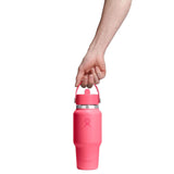 Hydro Flask 710ml Wide Mouth Travel Bottle With Flex Straw Cap - Popstar Pink