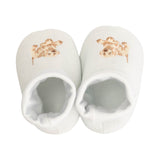 Wrendale Designs Little Wren Embroidered Baby Booties - Little Paws