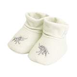 Wrendale Designs Little Wren Embroidered Baby Booties - Little Savannah
