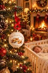 Wrendale Designs by Hannah Dale 2026 Limited Edition Christmas Bauble - Baby's First Christmas