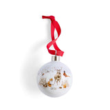 Wrendale Designs by Hannah Dale 2026 Limited Edition Christmas Bauble - Snow Place Like Home