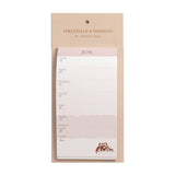Wrendale Designs by Hannah Dale 2027 Magnetic Slim Memo Calendar - The Country Set