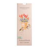 Wrendale Designs by Hannah Dale 2027 Slim Calendar - Feathered Friends - Birds