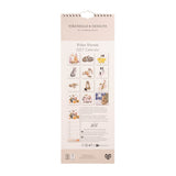 Wrendale Designs by Hannah Dale 2027 Slim Calendar - Feline Friends - Cats