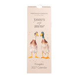Wrendale Designs by Hannah Dale 2027 Slim Calendar - Yours & Mine - Couples