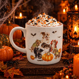 Wrendale Designs by Hannah Dale Bone China 400ml Large Mug - Halloween Party
