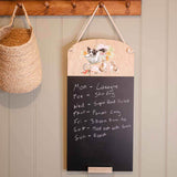 Wrendale Designs by Hannah Dale Chalkboard - Sleeping On The Job - Border Collie