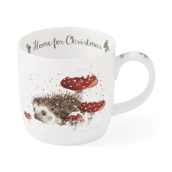 Wrendale Designs by Hannah Dale 300ml Christmas Mug - Home For Christmas