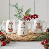 Wrendale Designs by Hannah Dale Christmas Posy Jug - A Little Red Robin