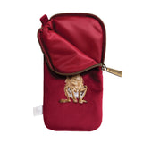 Wrendale Designs by Hannah Dale Embroidered Glasses Pouch - Golden Hour - Hare