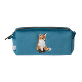 Wrendale Designs by Hannah Dale Embroidered Make Up Brush Bag - Daydreamer - Fox