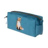 Wrendale Designs by Hannah Dale Embroidered Make Up Brush Bag - Daydreamer - Fox
