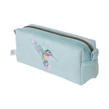 Wrendale Designs by Hannah Dale Embroidered Make Up Brush Bag - Wisteria Wishes - Hummingbird