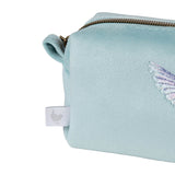 Wrendale Designs by Hannah Dale Embroidered Make Up Brush Bag - Wisteria Wishes - Hummingbird