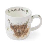 Wrendale Designs by Hannah Dale Fine China Mug - Highland Star