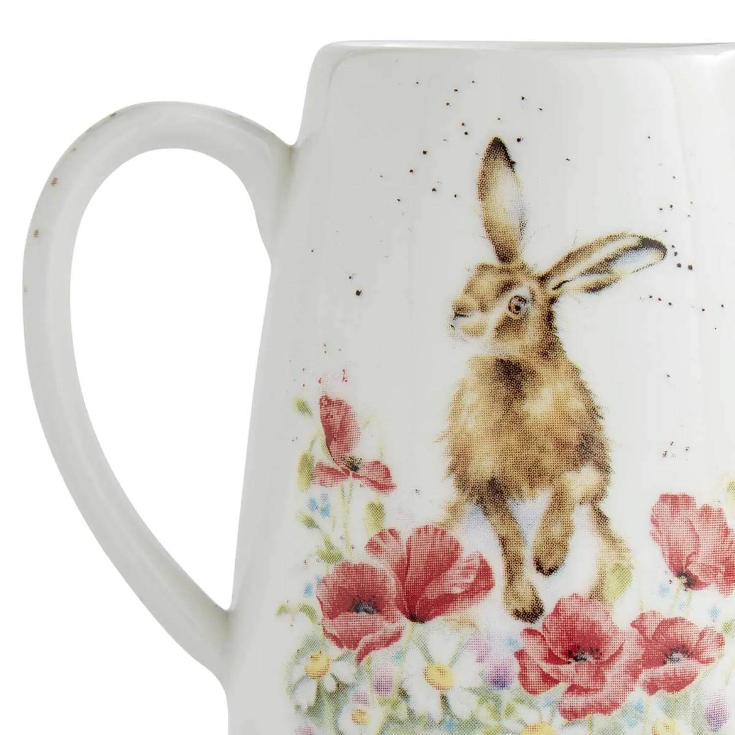 Buy Wrendale Designs | Fine China Posy Jug - Field of Flowers - Hare ...