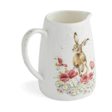 Wrendale Designs by Hannah Dale Fine China Posy Jug - Field of Flowers - Hare
