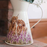 Wrendale Designs by Hannah Dale Flower Jug - Gentle Giants - Highland Cows