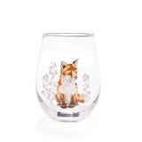 Wrendale Designs by Hannah Dale Set of 4 Animal Tumbler Glasses