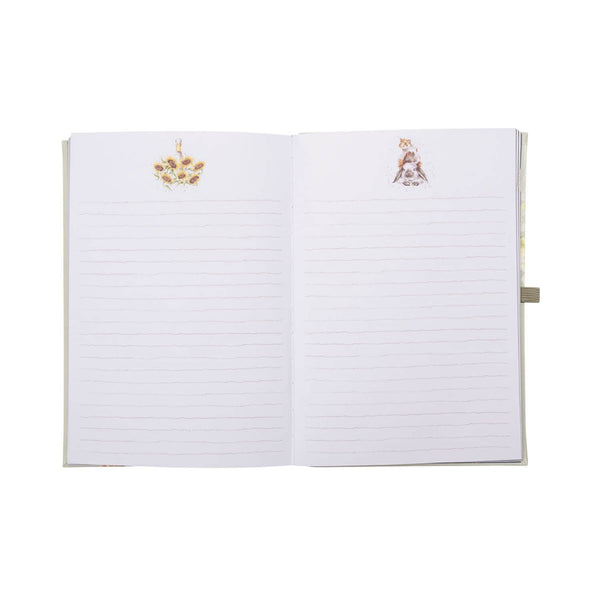 Wrendale Designs by Hannah Dale Signature A5 Notebook - Golden Hour - Hare