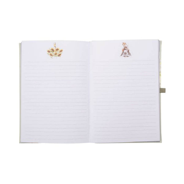 Wrendale Designs by Hannah Dale Signature A5 Notebook - The Waiting Game - Fox