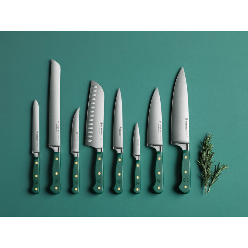 Wusthof Classic Designer 8-Piece White Knife Block Set - Rosemary