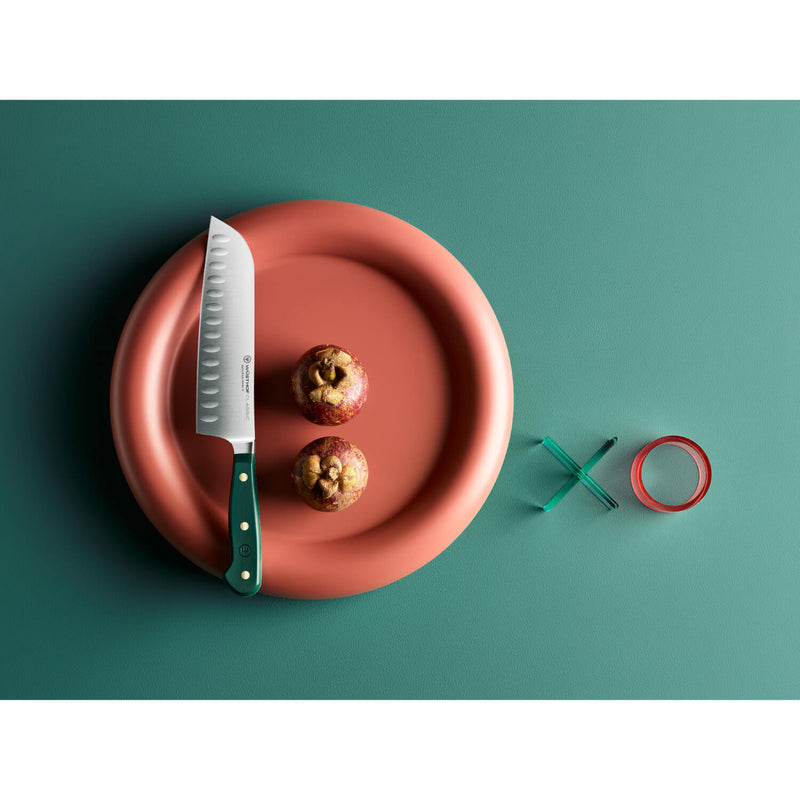 Wusthof Classic Designer 8-Piece White Knife Block Set - Rosemary