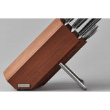 Wusthof Classic Ikon 9-Piece Heat Treated Beech Knife Block Set