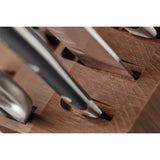 Wusthof Classic Ikon 9-Piece Heat Treated Beech Knife Block Set