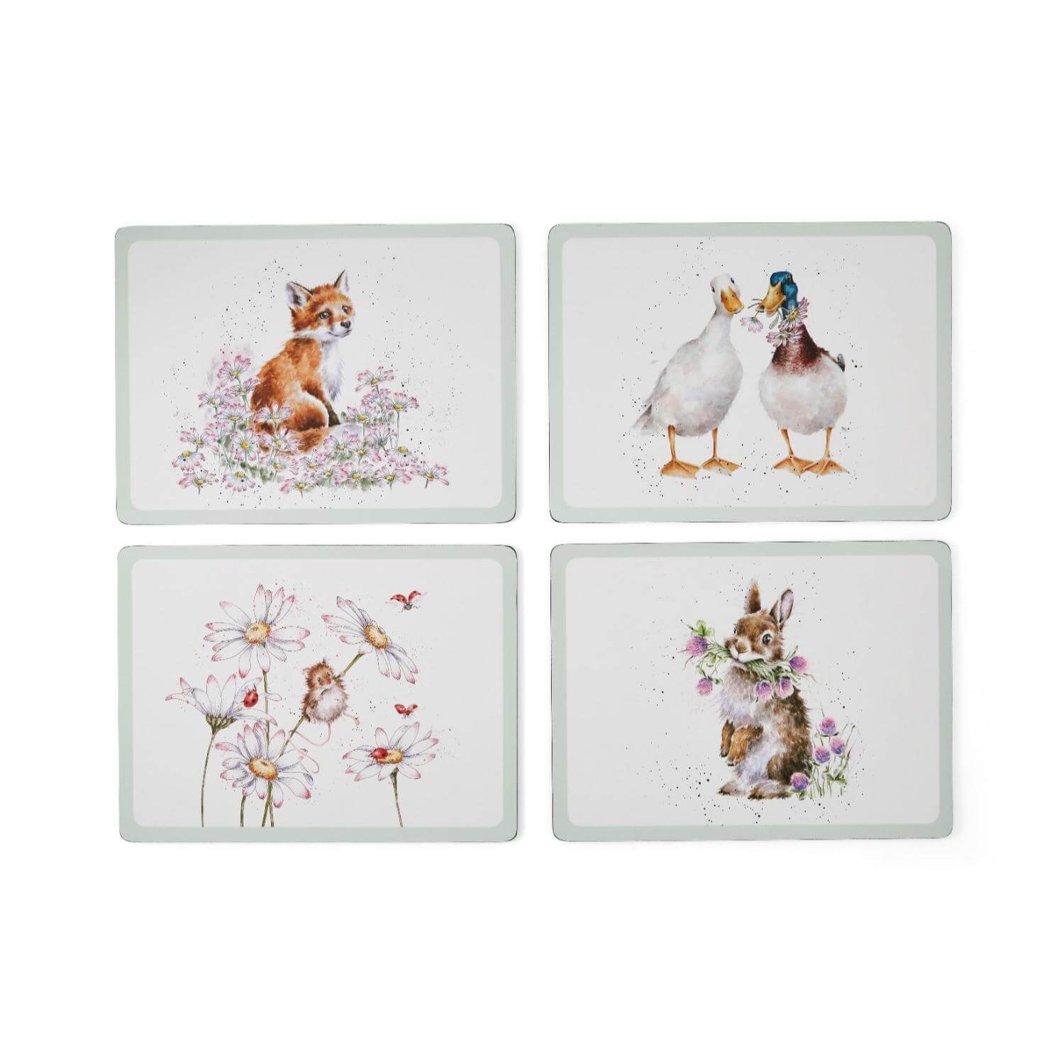 Buy Wrendale Designs 4Piece Large Placemats Set Wildflowers