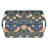Morris & Co Strawberry Thief Large Tray - Blue