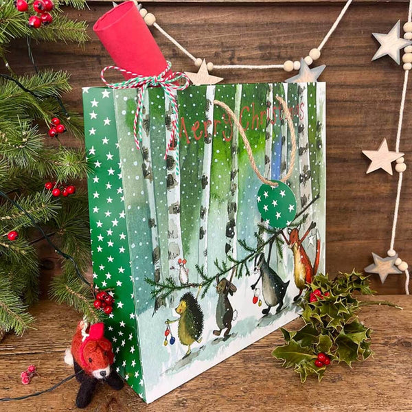 Alex Clark Christmas Large Gift Bag - Friends