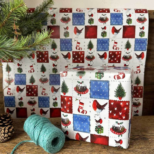 Alex Clark Christmas Gift Wrap & Tags - Quilt 1