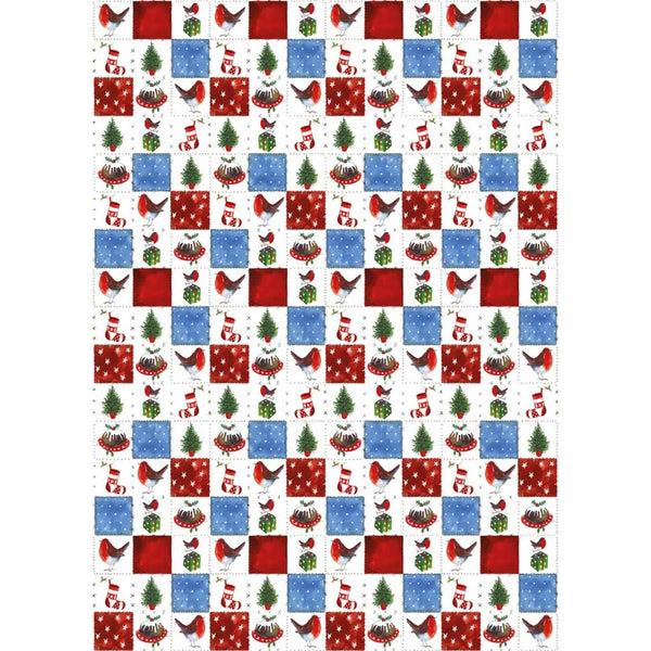 Alex Clark Christmas Gift Wrap & Tags - Quilt 1