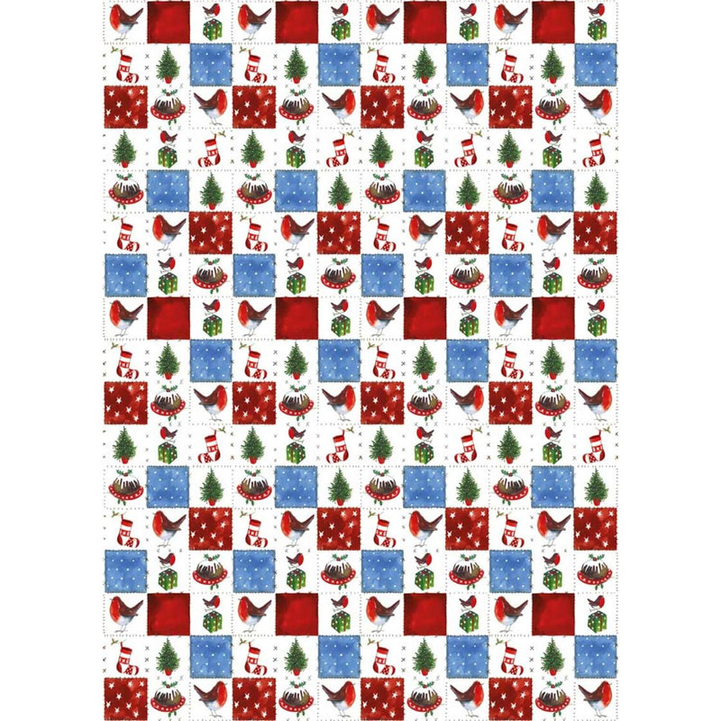 Alex Clark Christmas Gift Wrap & Tags - Quilt 1