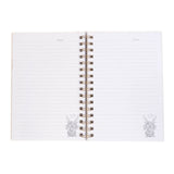 Wrendale Designs by Hannah Dale Christmas A5 Spiral Notebook - Mistletoe & Barks