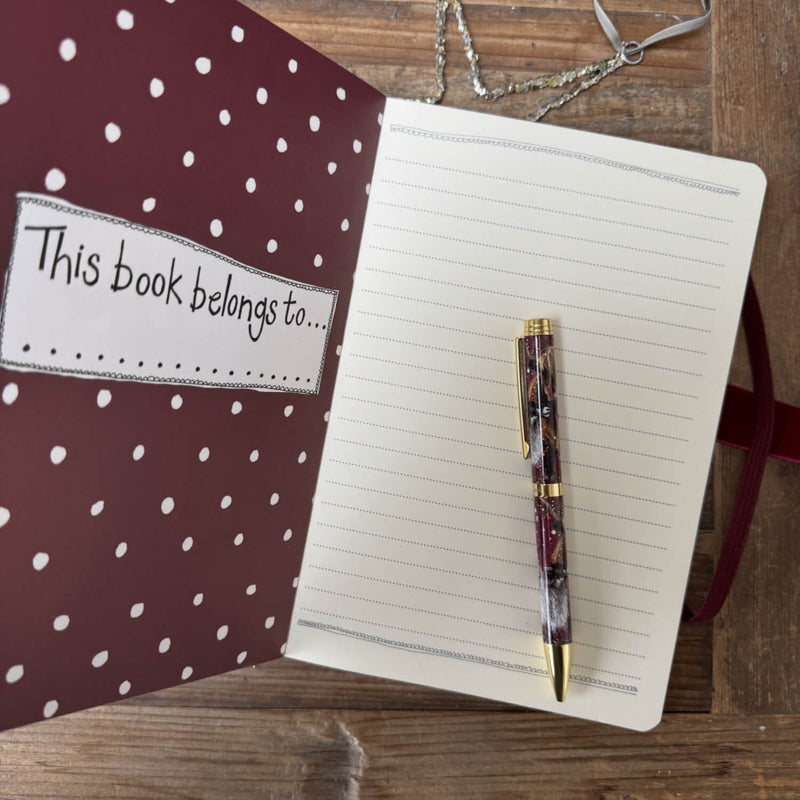 Alex Clark Christmas Large Chunky Notebook - Sheep & Highland Cow