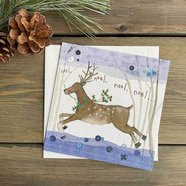Alex Clark Little Sparkle Christmas Card - Fa La La La La