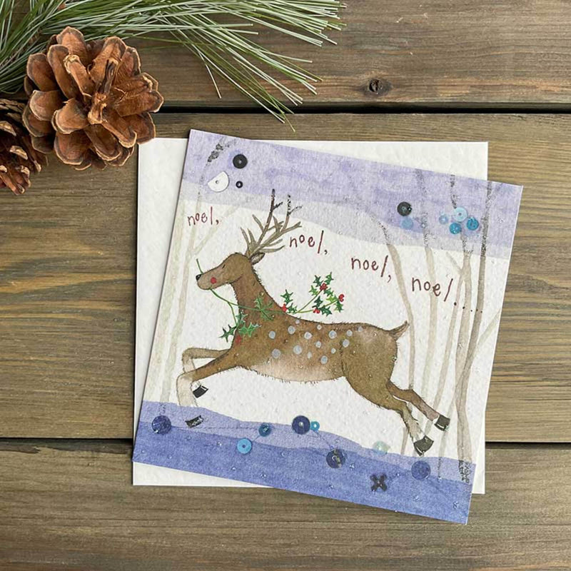 Alex Clark Little Sparkle Christmas Card - Fa La La La La