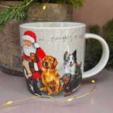 Alex Clark 400ml New Bone China Mug - Naughty Or Nice