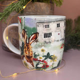 Alex Clark 400ml New Bone China Mug - Christmas Hares