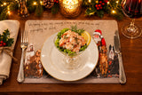 Alex Clark Christmas Placemat - Naughty Or Nice