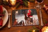 Alex Clark Christmas Placemat - Santa And His Friends