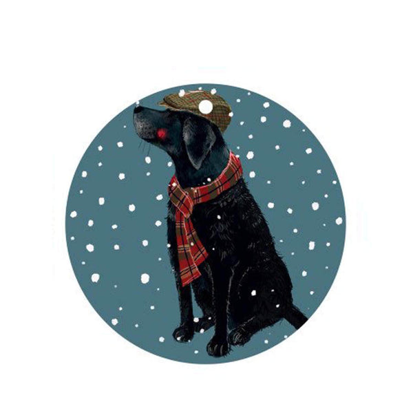 Alex Clark Christmas Pack Of 4 Gift Tags - Dogs