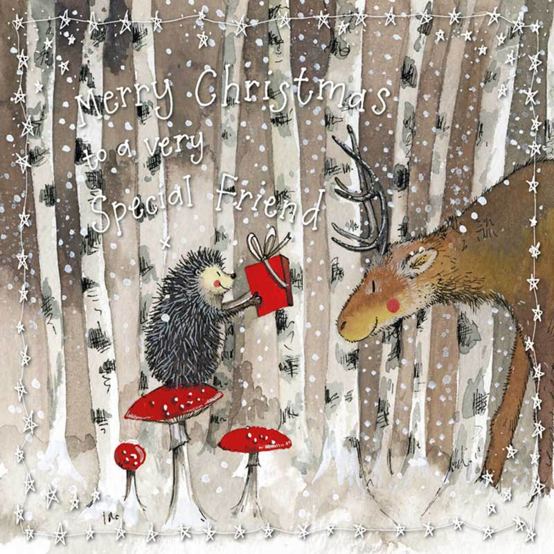 Alex Clark Christmas Card - Very Special Friend