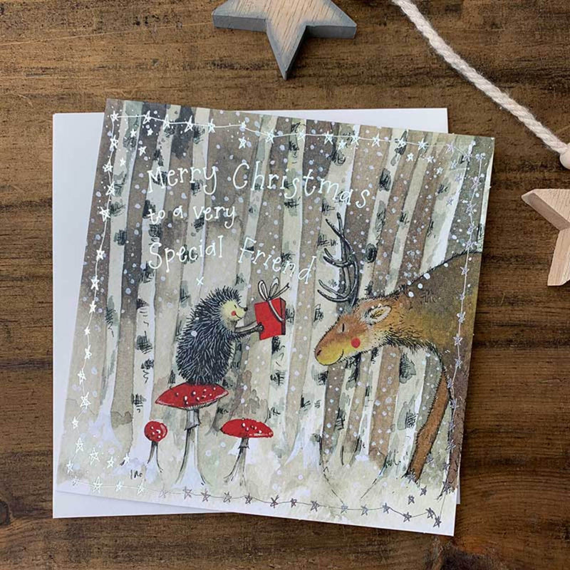 Alex Clark Christmas Card - Very Special Friend
