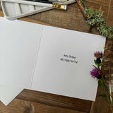 Alex Clark Christmas Card - Merry Christmas Mum - Black Labrador