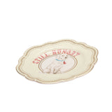 Yvonne Ellen 23cm Bone China Flower Plate - Labrador